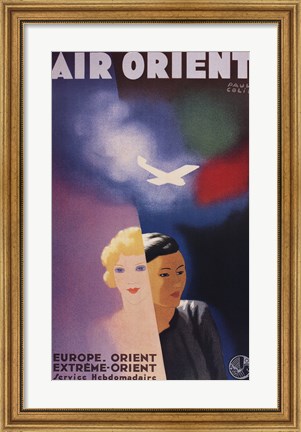 Framed Air Orient Print