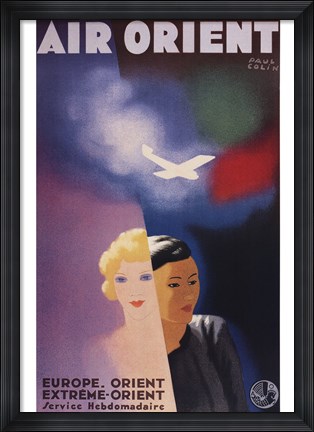 Framed Air Orient Print