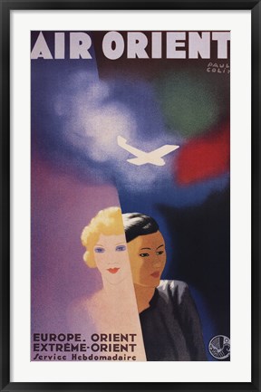 Framed Air Orient Print