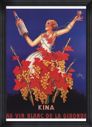 Framed Kina Print