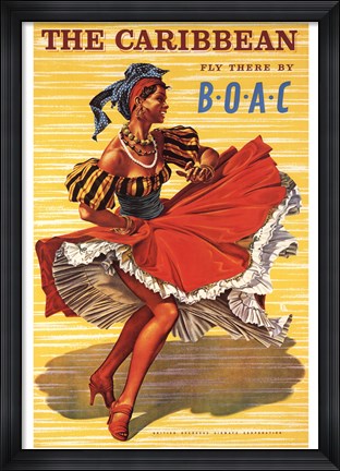 Framed Caribbean Print