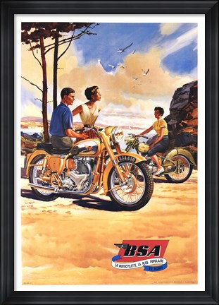 Framed BSA Print