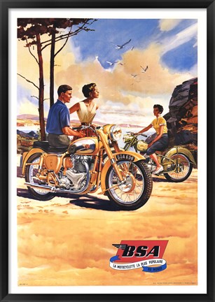 Framed BSA Print