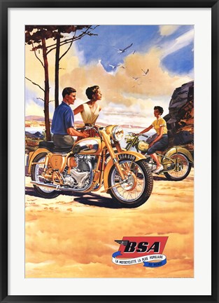 Framed BSA Print