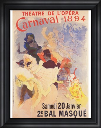 Framed Theatre de l&#39;Opera Print