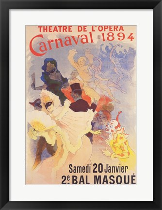 Framed Theatre de l&#39;Opera Print