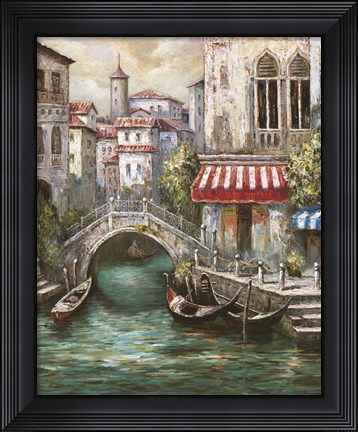Framed Venetian Motif I Print