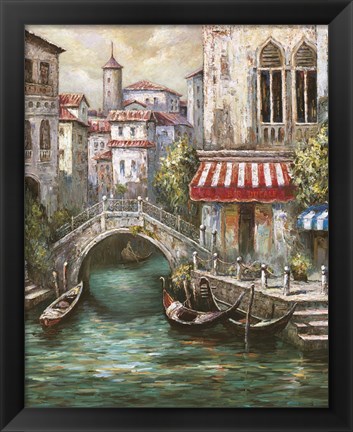 Framed Venetian Motif I Print