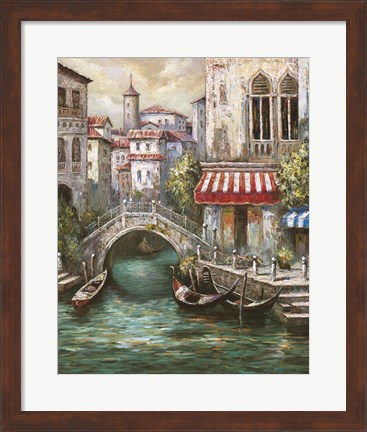 Framed Venetian Motif I Print