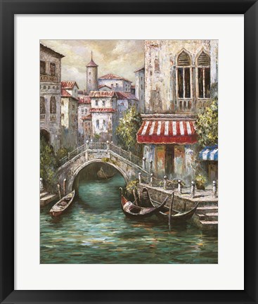 Framed Venetian Motif I Print