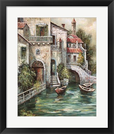 Framed Venetian Motif II Print