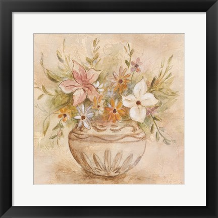 Framed Floris Botanica I Print