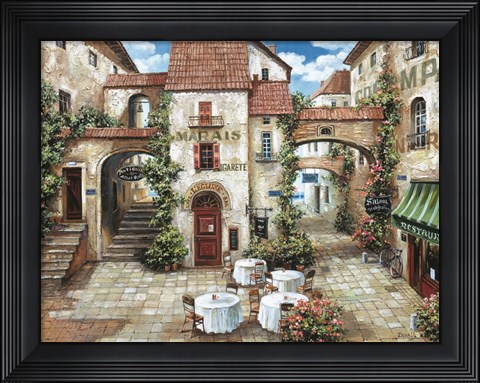 Framed Le Marais Print