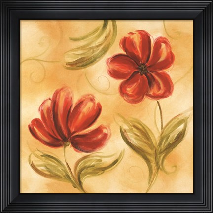 Framed Lara&#39;s Whimsy II Print