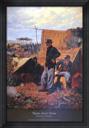Framed Home Sweet Home Print