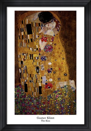 Framed Kiss, c.1908 Print