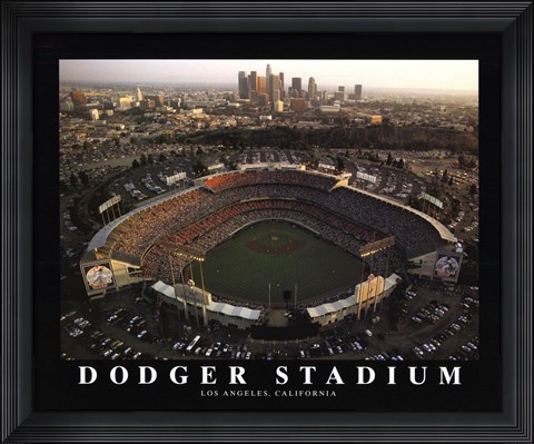Framed Dodger Stadium - Los Angeles Print