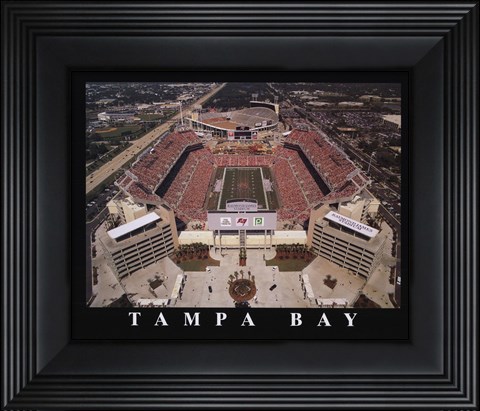 Framed Tampa Bay - Raymond James Stadium Print
