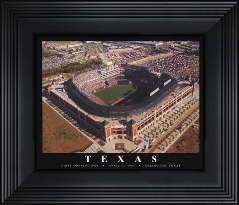 Framed Texas - Arlinton Print