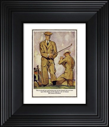 Framed Baskins Fashions II Print