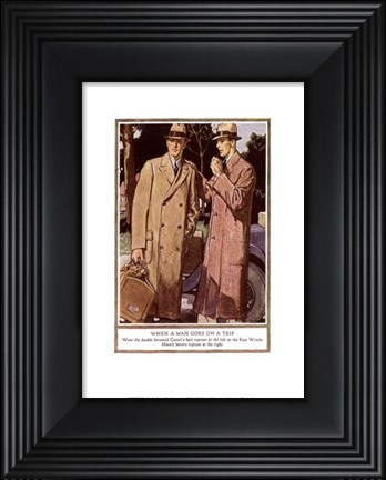 Framed Baskins Fashions VI Print