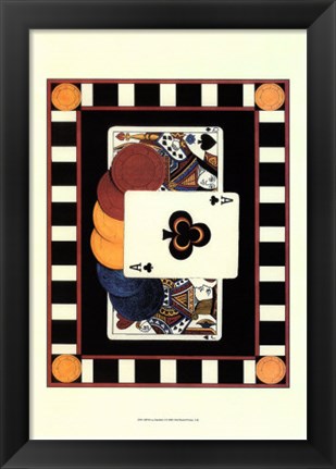 Framed It&#39;s a Gamble I Print
