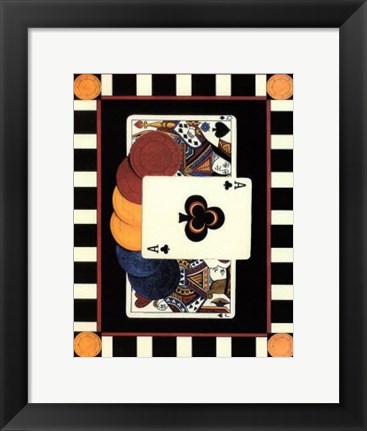 Framed It&#39;s a Gamble I Print
