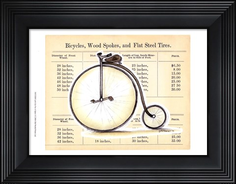 Framed Let&#39;s Go For a Spin I Print