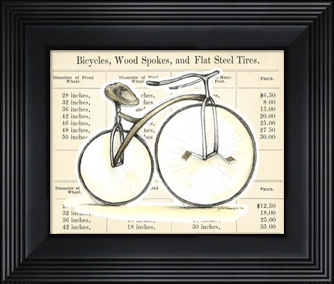 Framed Let&#39;s Go For a Spin II Print