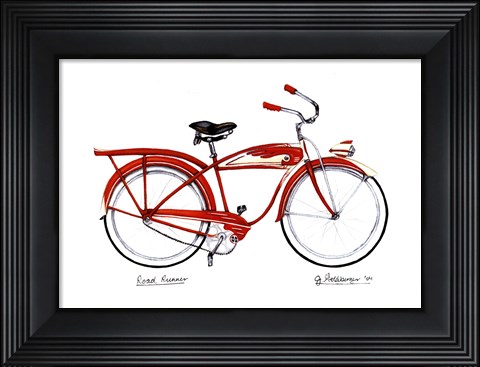 Framed Road Runner Print