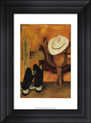 Framed Modern Cowboy Print