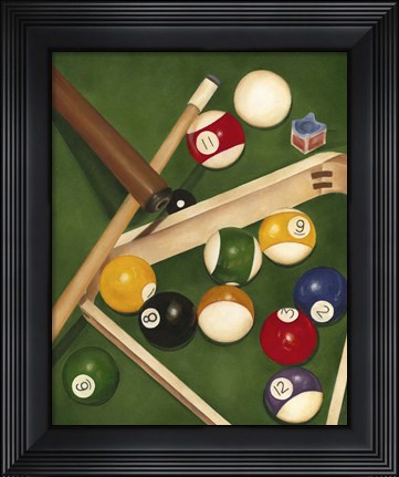 Framed Rack&#39;em Up I Print