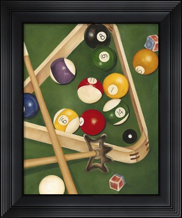 Framed Rack&#39;em Up II Print