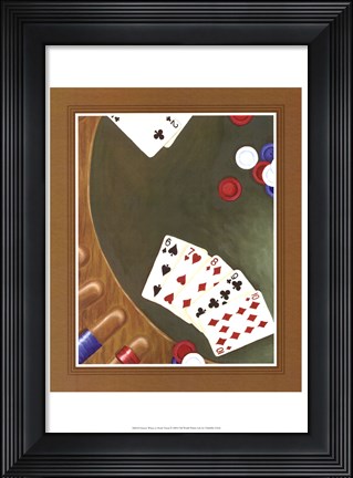 Framed Know When to Hold Them Print