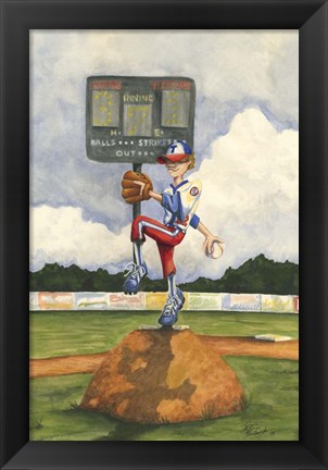 Framed Strike Out Print