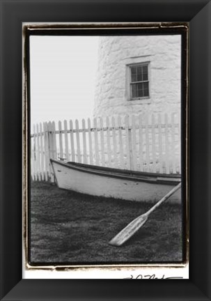Framed Ready For The Tide Print