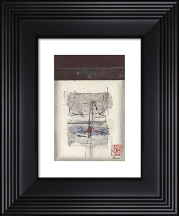 Framed Asian Jewels I Print