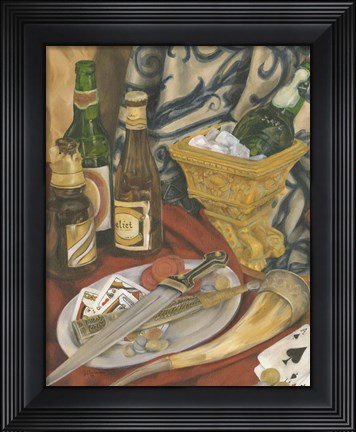 Framed Beer Indulgences II Print
