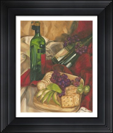 Framed Wine Indulgences I Print