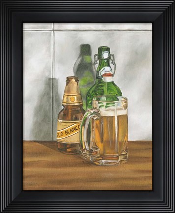 Framed Beer Series II Print