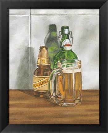 Framed Beer Series II Print