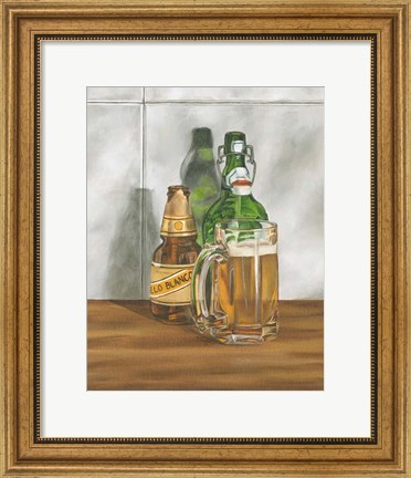 Framed Beer Series II Print