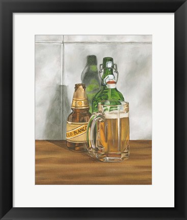 Framed Beer Series II Print