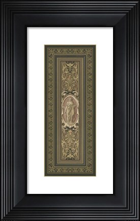 Framed Petit Panel de Travil I Print