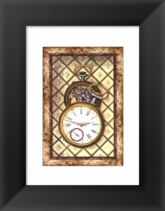 Framed Tick Tock II Print