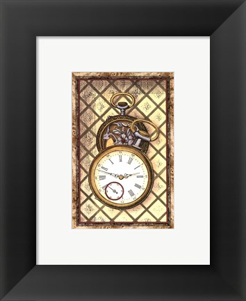 Framed Tick Tock II Print