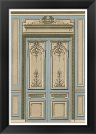 Framed Palace Doors II Print