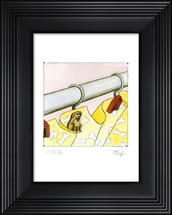 Framed Fido Print