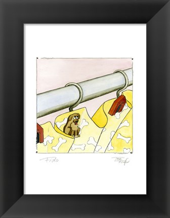 Framed Fido Print