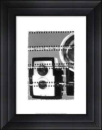 Framed Camera Chrome I Print